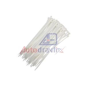 C10n Abraçadeira De Nylon C10  Branca Sdm 100 X 2,5mm