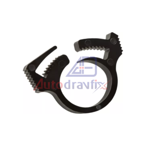 Jc 12p Abraçadeira Jacare Preta 12 A 13 Mm