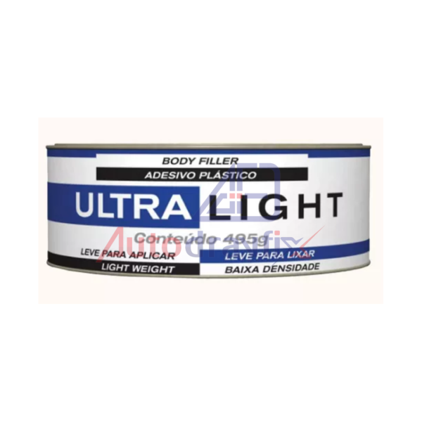 Massa Plástica Ultra Light 495g Maxi Rubber