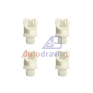 P453 Grampo Vareta Capo Branco Vw Antigo Gol/parati/saveiro Branco G-001b