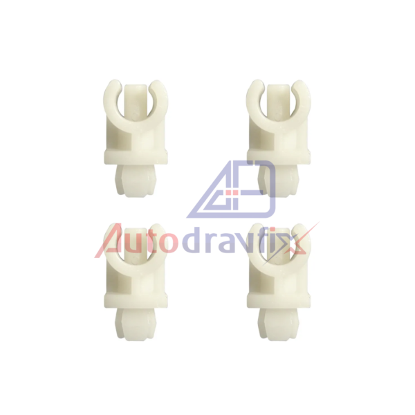 P453 Grampo Vareta Capo Branco Vw Antigo Gol/parati/saveiro Branco G-001b