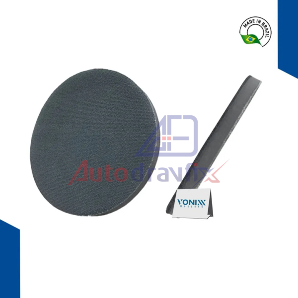Boina Para Polimento De Vidros Tipo Carpete 5"