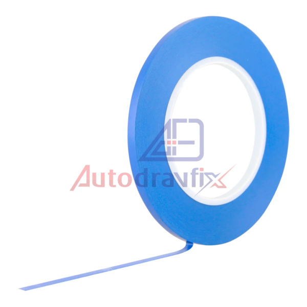 Fita Crepe Azul Filete 6mmx50m Cr