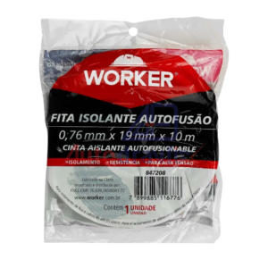 Fita Isolante Autofusão 19x10m Worker
