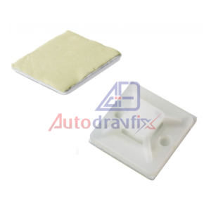 Fixador Auto Adesivo 25x25 Natural