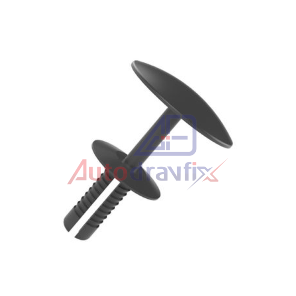 Grampo Cabine Longo Universal Cab Lisa Preto 25mm P224p