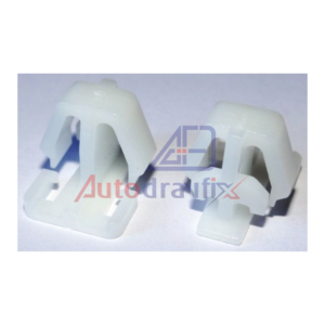 Grampo Friso Lateral Civic/crv Branco P128