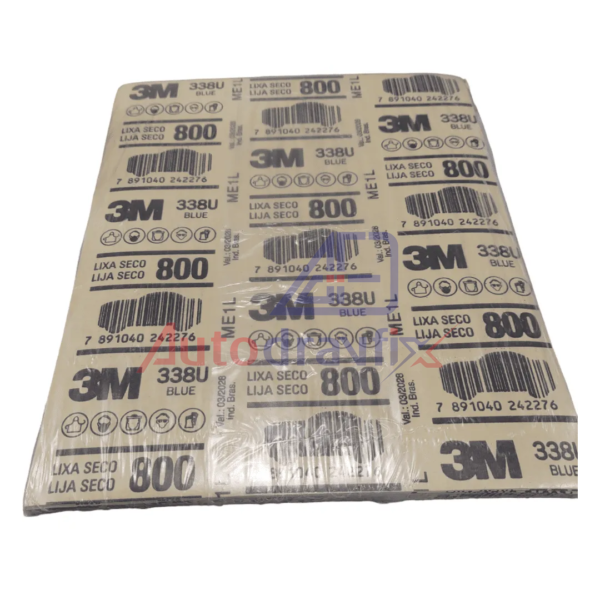 Lixa seco blue P800 3M