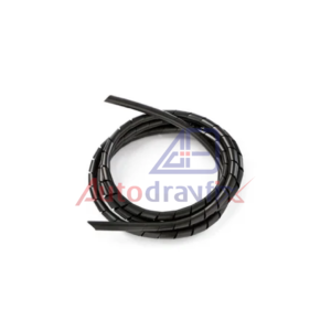 Organizador De Cabos 19,1mm Preto 3/4 Polegada