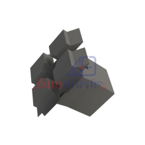 P454 Bucha Do Para Choque Dianteiro Classic, Corsa, Omega