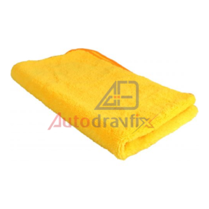 Pano De Limpeza Felpudo Micro Fibra 40cm/60cm Amarelo