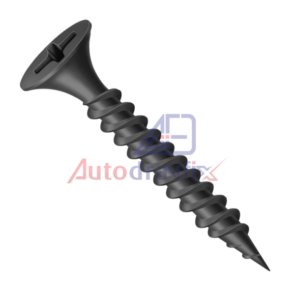 Parafuso philips 3,5x45 ponta agulha drywall ciser universal