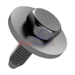 Parafuso Sextavado M6x18 Grade Radiador F350/ F4000 (PF63)