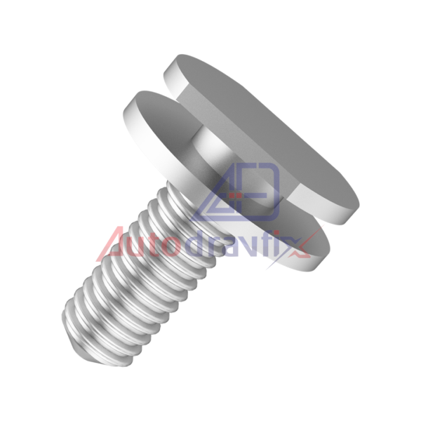 Parafuso Sextavado M6x18 Mold P.lama Uno Novo/Doblo/Palio Novo/Siena (PF68)