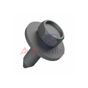 Parafuso sextavado M8x25 paralama D20/ Caminhão GM (PF66)