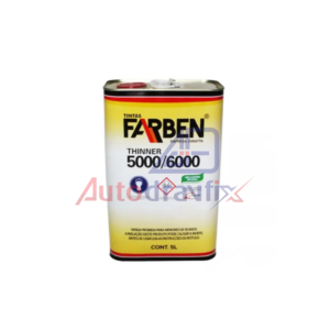 Thinner 6000 Limpeza E Diluição Farben 5l