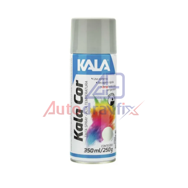 Tinta Spray Alta Temperatura Alumínio 350ml Kala